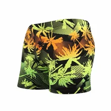 Мужские эластичные плавки для плавания с несколькими принтами, одежда для плавания, дышащие пляжные шорты для плавания, быстросохнущие шорты для серфинга, летний купальный костюм, боксеры