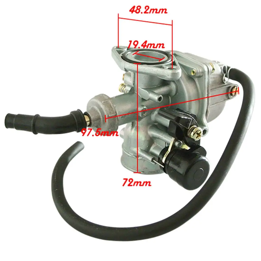 PZ19 рычаг дроссель карбюратор 50 70 90 110 125CC ATV для TAOTAO honda CRF Carb