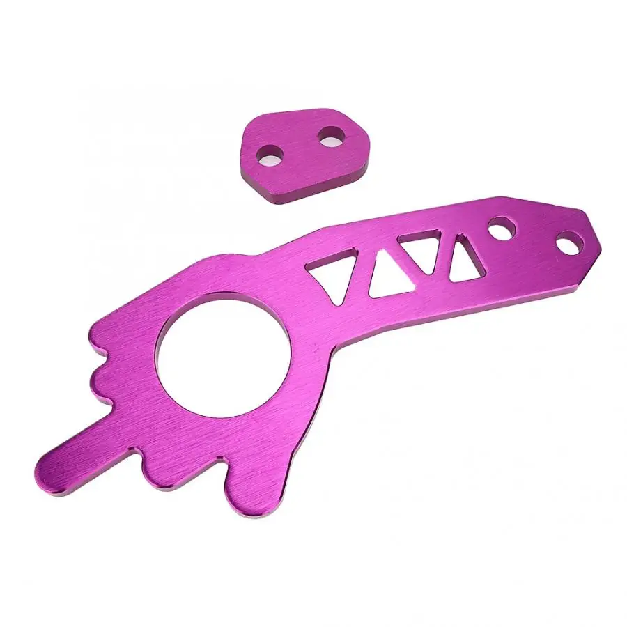 Purple Universal Car Aluminium Alloy Truck Front Rear Tow Hook Ring Kit Cars Auto Towing tools