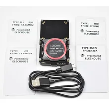 proxmark3 develop suit 3 Kits proxmark NFC RFID reader writer HF LF antenna SDK UID T5577 changeable card copier clone crack