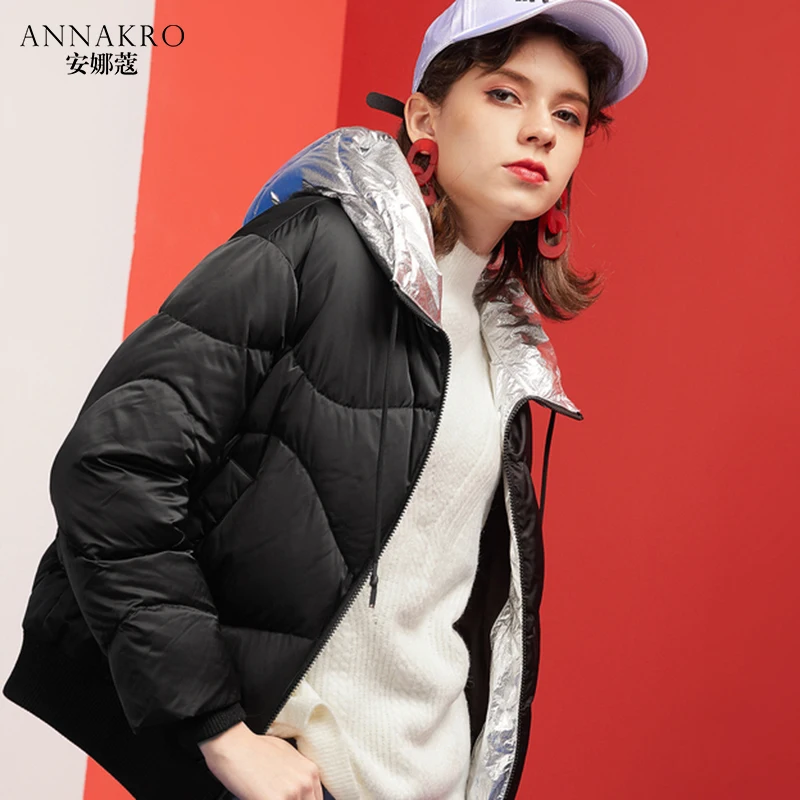 Small down jacket women 숏 조 제 2018 winter 새 한국어 fashion hooded 면 jacket