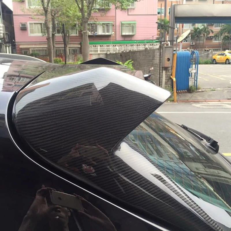 Macan GSC Стиль углеродного волокна задний спойлер на крыло, крышу для Porsche macan