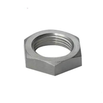 

BSPT 1" DN25 Stainless Steel SS304 Lock Nut O-Ring Groove Hexagon Locking Nuts Pipe Fittings