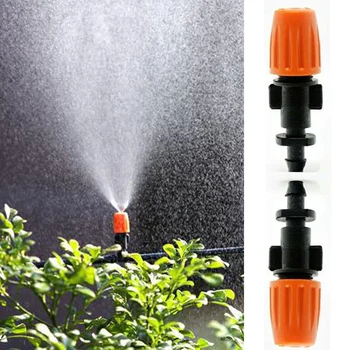 

50pcs Single Spray Irrigation Nozzle Garden Sprayer Nozzle Adjustable Irrigation Hose Misting Water Dropper Tools