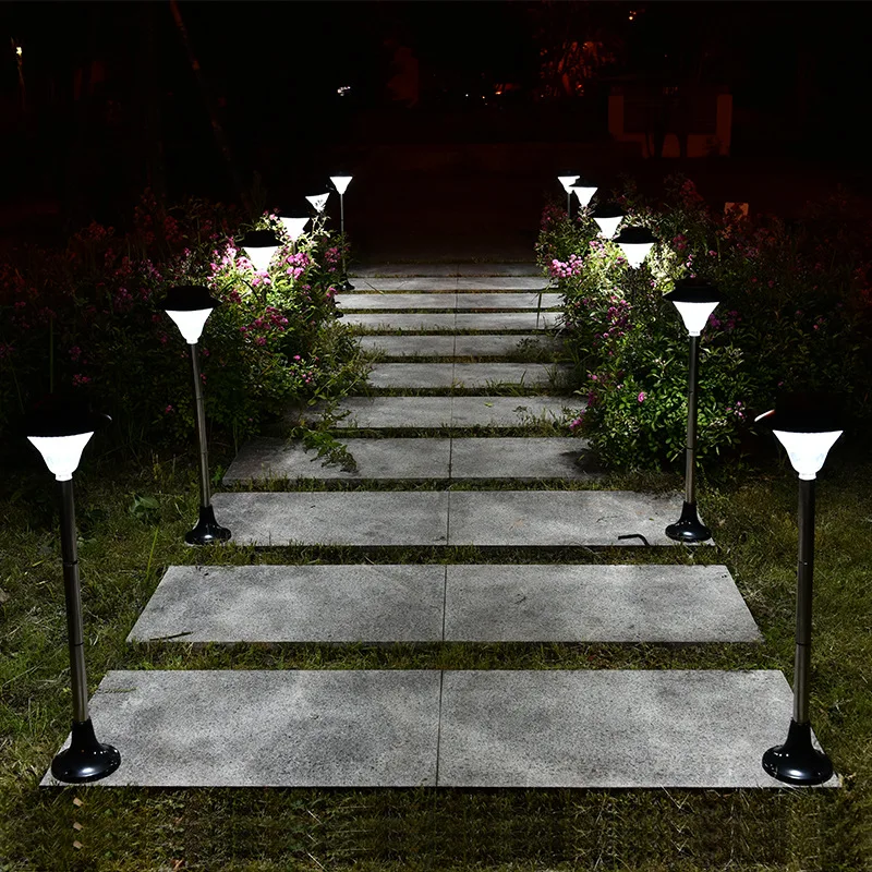 

Solar Lamp for Home Yard Driveway Lawn Road garden lamp on the solar battery Waterproof Garden Pathway Deck Lights
