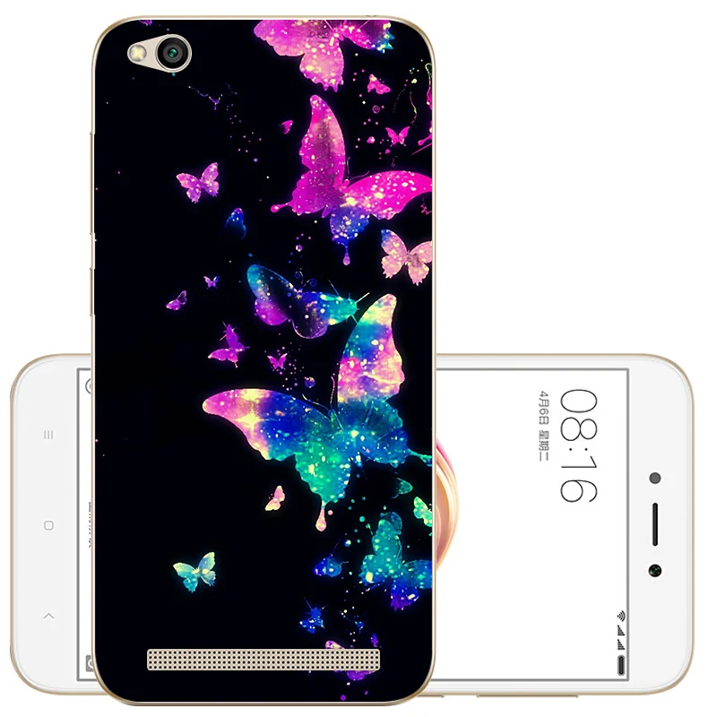 CaseRiver Мягкий ТПУ чехол для 5 0 &quotXiaomi Redmi 5A силиконовый с рисунком защитный Xiaomi 5A|case