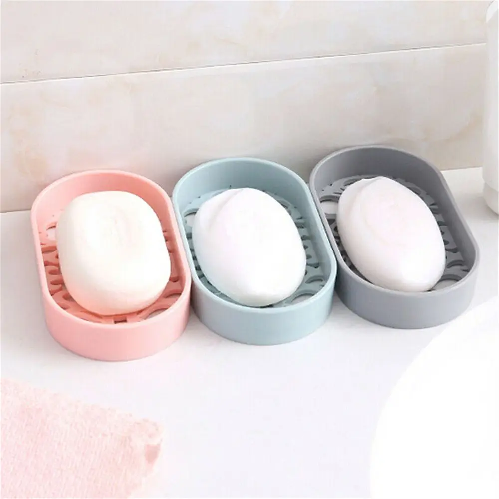

Multi-functional household storage soap box Bathroom Shower Soap Box Dish Storage Plate Holder Case Container Bathroom Hardware