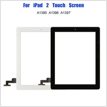 for iPad 2 2nd Gen A1395 A1396 A1397 Touch Screen Digitizer Front Glass Pannel Screen Replacement for iPad2 With Home Button for iPad 2 2nd Gen A1395 A1396 A1397 Touch Screen Digitizer Front Glass Pannel Screen Replacement for iPad2 With Home Button