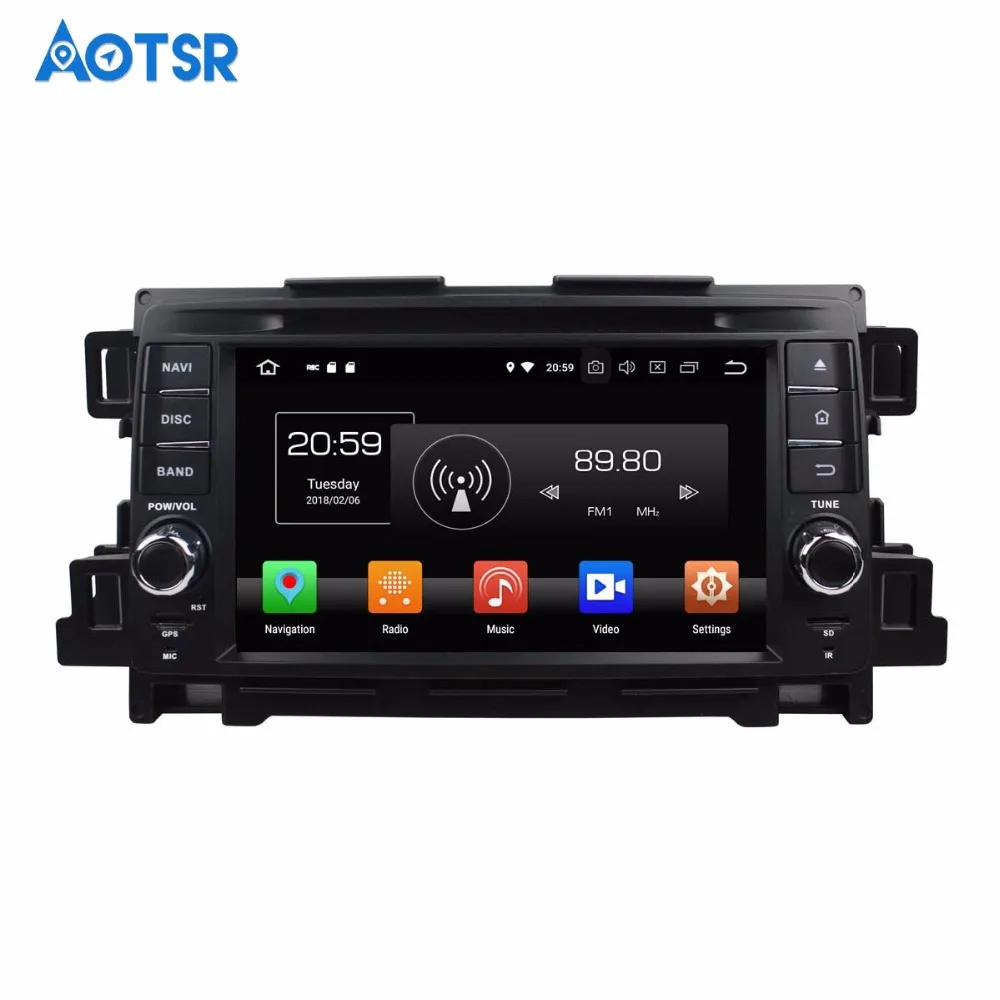 Perfect Android 8 4+32G Car DVD Player GPS navigation For Mazda CX-5 2011 2012 headunit multimedia player tape recorder Free map wifi 5