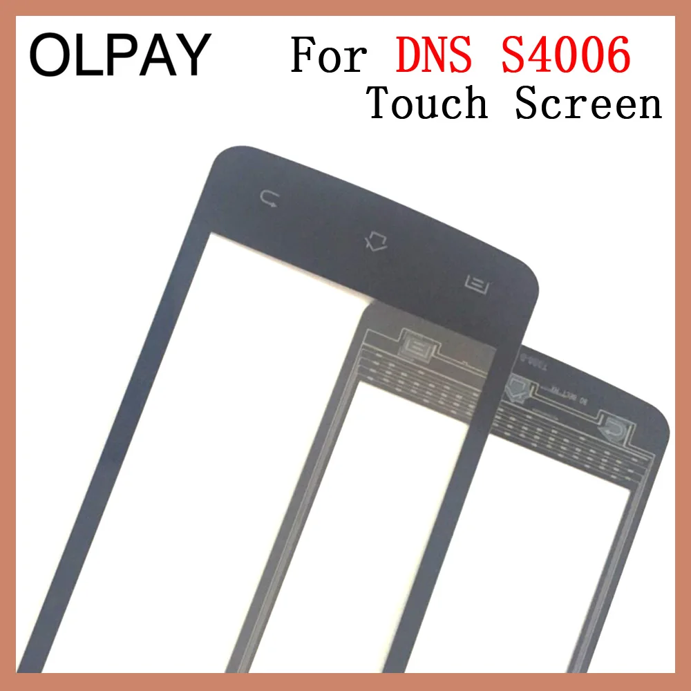 OLPAY 4,0 ''Переднее стекло для телефона DNS S4006 S 4006 сенсорный экран стекло дигитайзер панель объектив сенсор инструменты клей+ салфетки