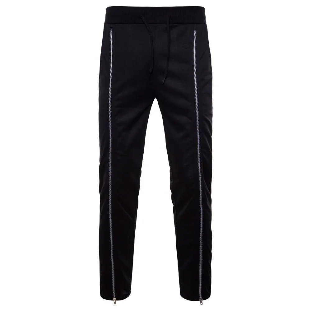 Male New Fashion Summer 2018 Slim High Quality Solid Color Men Casual Pants Man Trousers