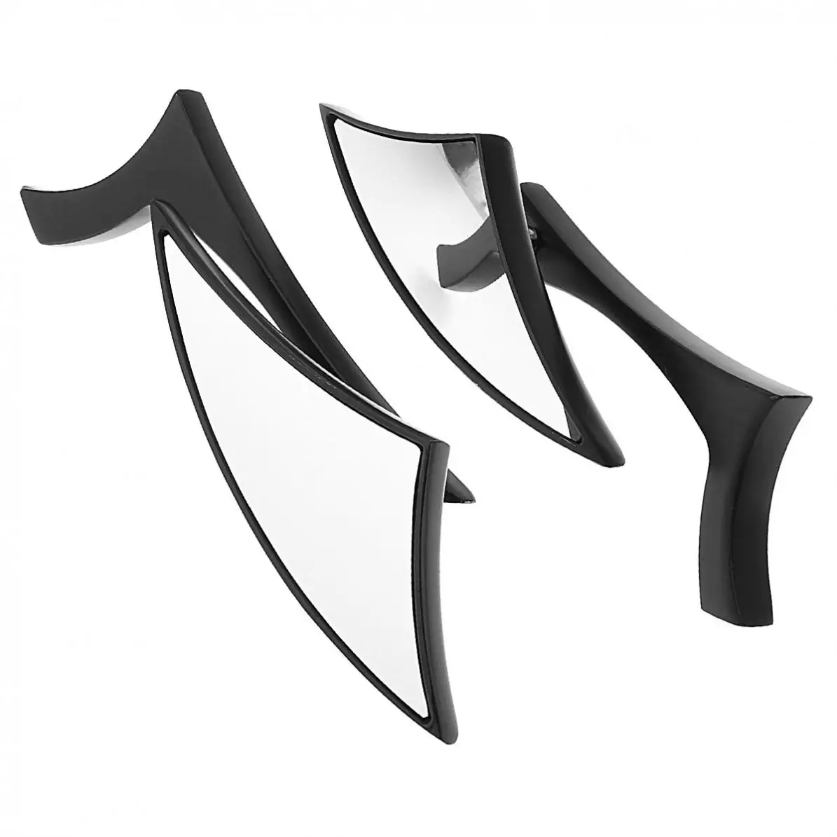 Buy 1 Pair 13.5 CM x 4.2 CM Rearview Mirror Aluminium