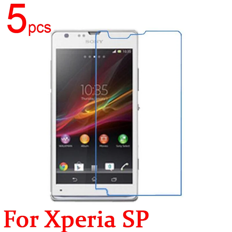 

5pcs Ultra Clear Matte Nano anti-Explosion LCD Screen Protector Film Cover For Sony Xperia SP M35H C5303 C5302 C5306 Protective