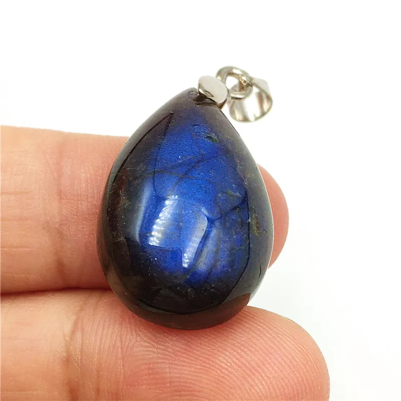 Natural Labradorite Necklace Pendant (6)