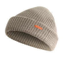 Лоскутная Мужская и женская мешковатая теплая вязаная крючком Зимняя шерстяная вязаная Лыжная шапка с черепом громоздкая шапка