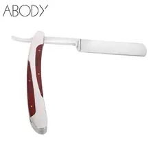 Складная прямая бритва 440C, лезвие из нержавеющей стали, Мужская бритва для бритья, Парикмахерская бритва, бритва, нож, инструмент для бритья