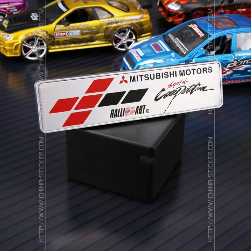 Self-Adhesive Emblem for Mitsubishi Ralliart