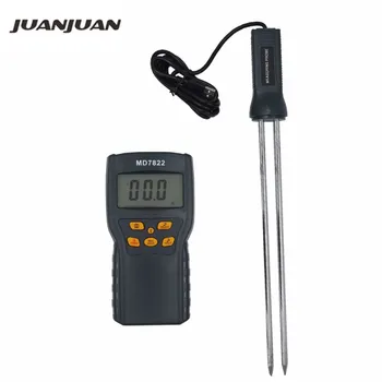 

MD7822 LCD Display Digital Grain Moisture Meter Humidity Tester Contains Wheat Corn Rice Test Hygrometer 40% off