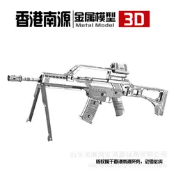 Nanyuan W12201 G36 винтовка головоломка 3D металлическая сборка модель Playmobil Игрушки Хобби Пазлы 2019 игрушки для детей подарок