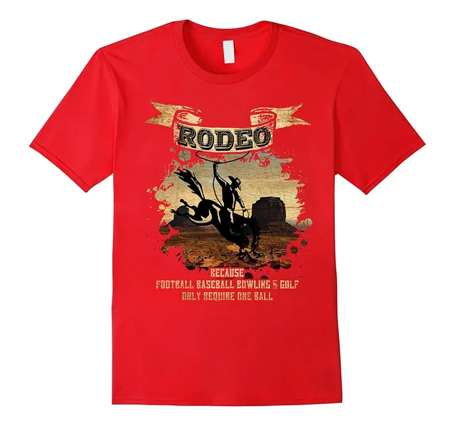 Rodeo T Shirt for Men and Women-in T-Shirts from Men's Clothing on ...