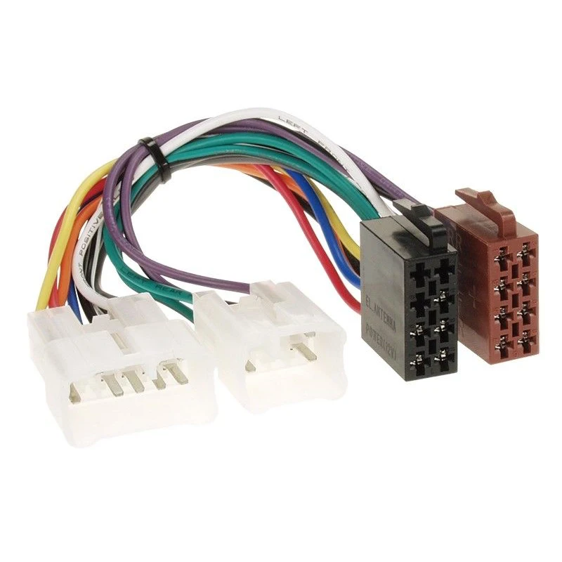 Buy 2018 ISO Car Radio Plug Adapter Wiring Cable for