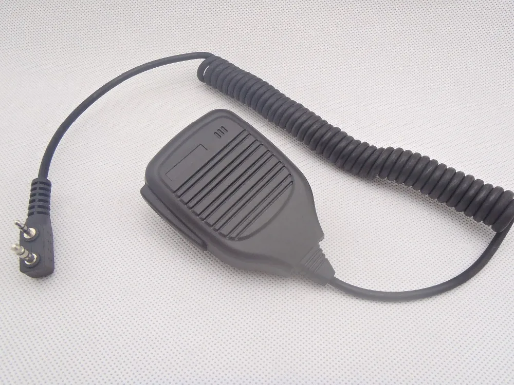 

Handheld PTT Speaker Mic FOR KENWOOD Radio 2 PIN Microphone