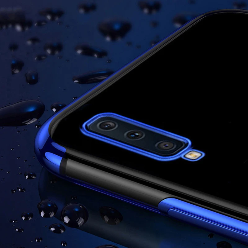 Чехол для телефона Samsung Galaxy A7 2018 чехлы с силиконовым покрытием 2017 2016 A750 A720 A710 чехол