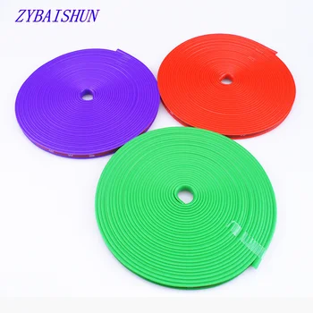 

8 m Car Wheel Protector Hub Decorative Ribbon Auto Rim / Tire Protection Sticker for Volvo S40 S60 S80 XC60 XC90 V40 V60 C30 XC7