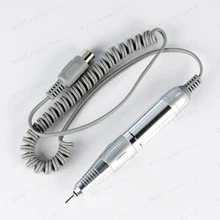 2016 New Professional 30000RPM Silver Nail art Drill Handle Handpiece for Electric Nail Manicure Pedicure Machine Accessory Tool