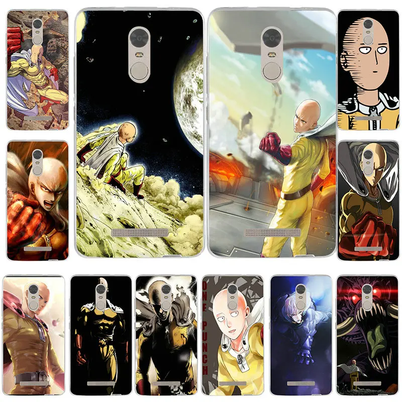 

Phone Case for Xiaomi Redmi Mi Note 4X 2 3 3S 4A 5 6 5S 5X 5A 6X Pro Plus Shell Soft Silicone TPU Anime Bleach One Punch Man New