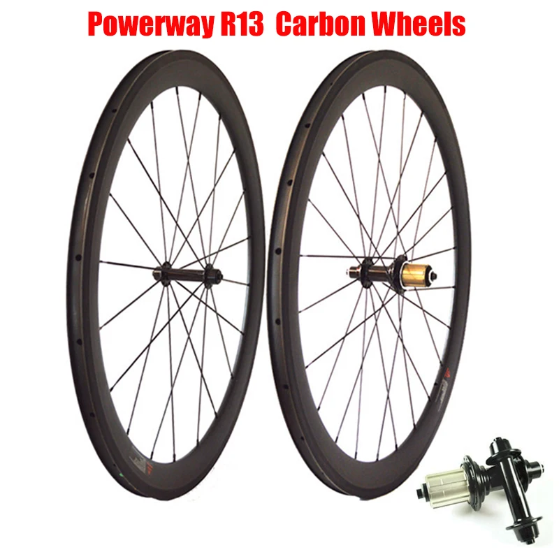 

Carbon Wheels 700C 23/25mm Wide 38mm 50mm 60mm 88mm Depth Tubular Clincher R13 Hub Carbon Road Bike Basalt Brake Wheelset