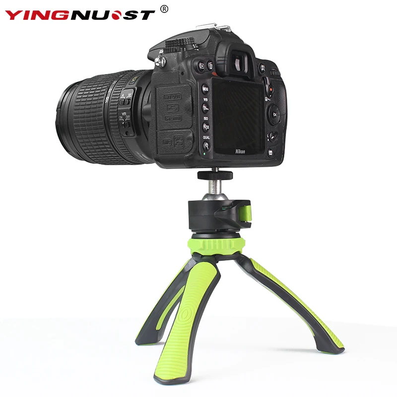 Mini Tripod For Phone Lightweight Aluminum Metal Tripods Stand Mount ...