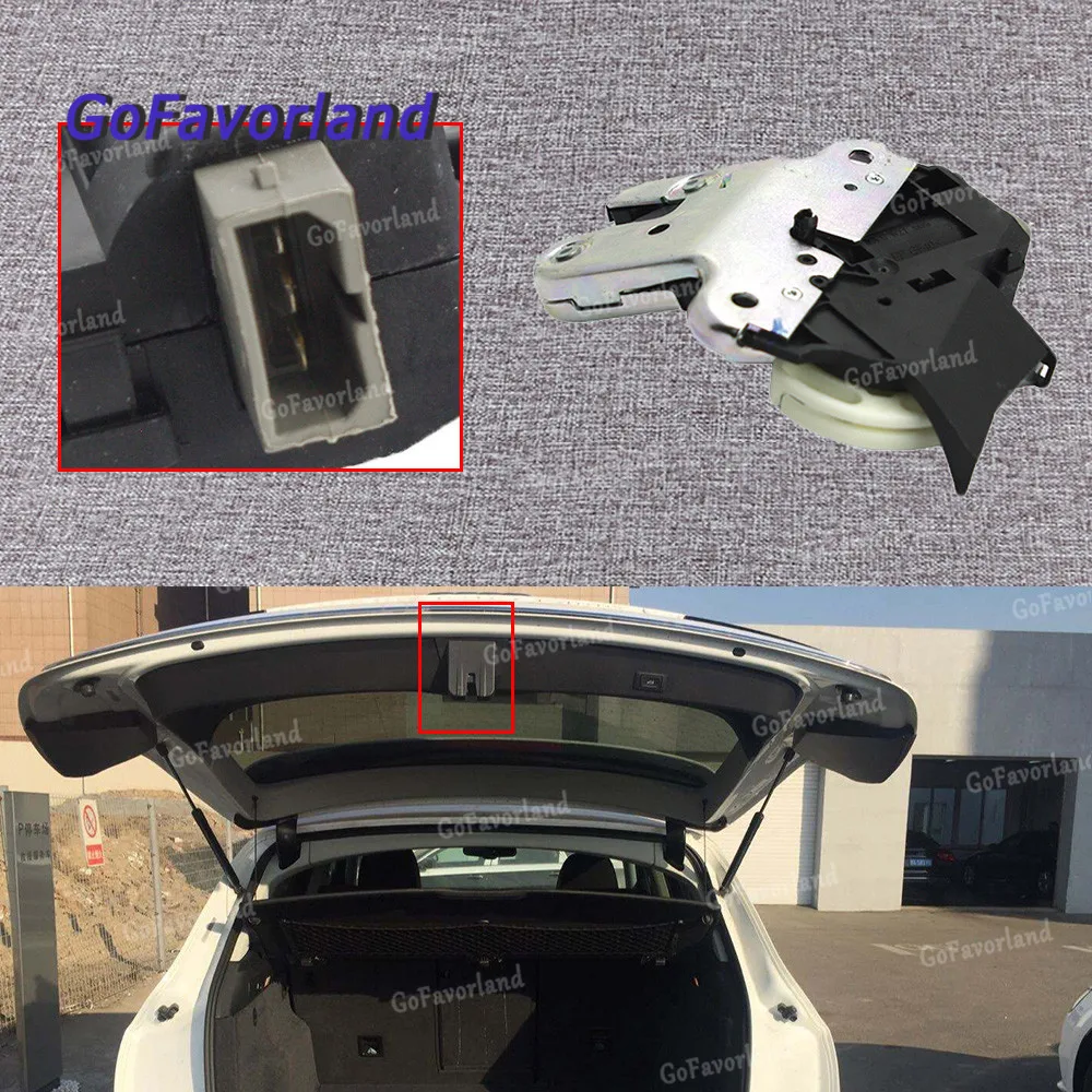 Крышка багажника замка крышки 4F5827505D для Volkswagen Eos Passat B6 B7 CC Audi A4 Avant 2005 2016 A5 A6 A8