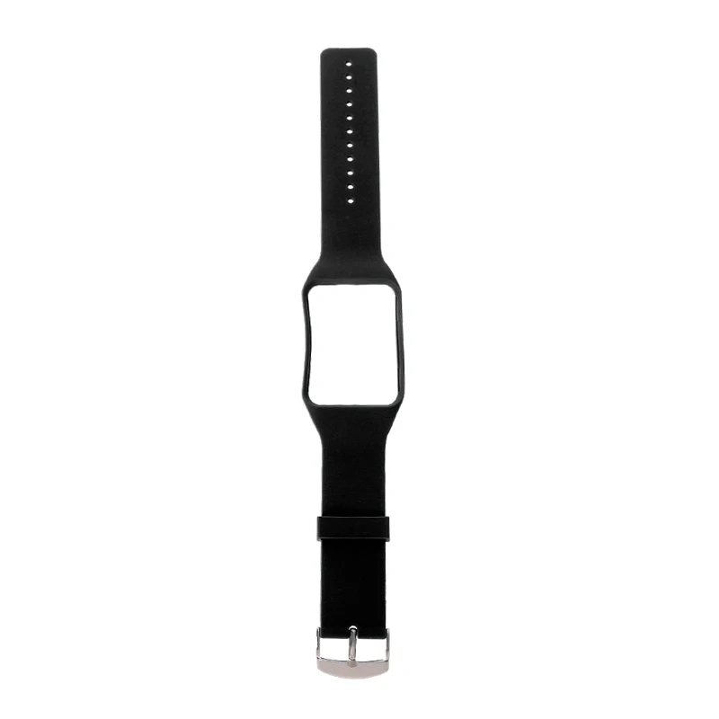 OOTDTY силиконовый ремешок Замена для samsung Galaxy gear S SM-R750 Смарт-часы - Цвет: Black