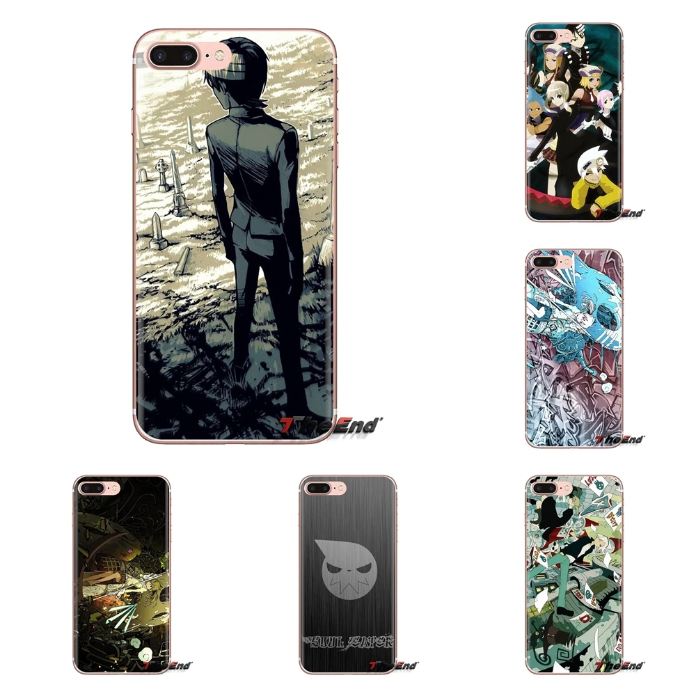 

Soul Eater Shinigami Death Mask Face For HTC One U11 U12 X9 M7 M8 A9 M9 M10 E9 Plus Desire 630 530 626 628 816 820 830 TPU Cases