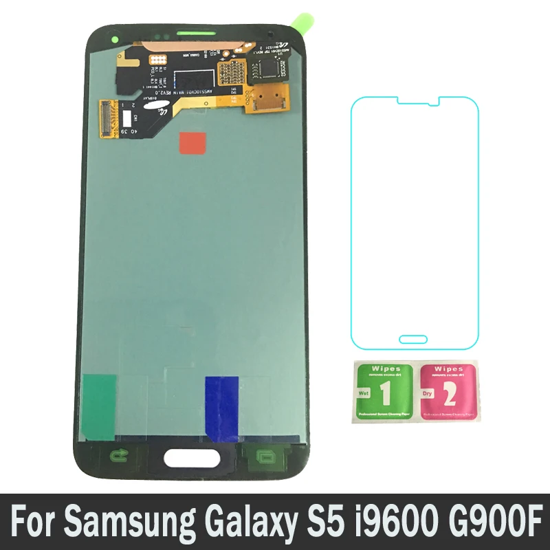 

New Replacement Parts LCDs For Samsung Galaxy S5 i9600 G900F G900H LCD Screen Display Touch Digitizer Assembly 100% Tested