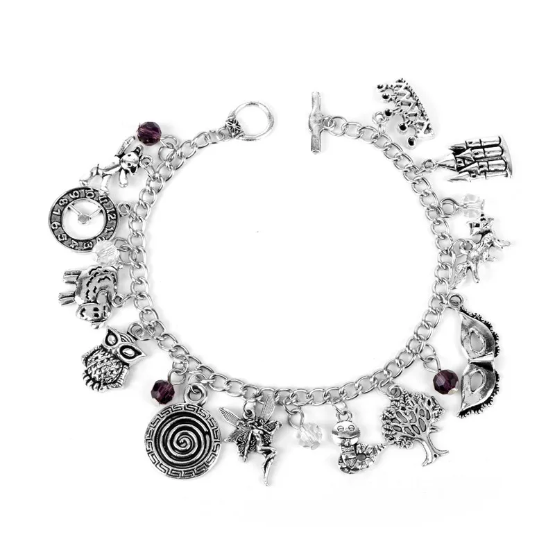 Лабиринт вдохновил браслеты для женщин браслет аксессуары браслеты шармы Ювелирные изделия Подарки для женщин - Окраска металла: A