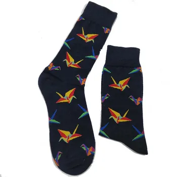 

ALYDamei Animal Hip Hop Crew Cotton Socks Funny Street Happy Men Women Antiskid Casual Skateboard Pattern Sock Christmas Gift