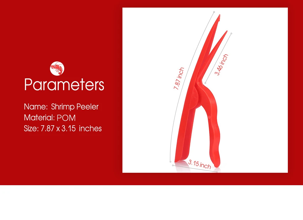 Lobster Shrimp Peeler Tool Barker