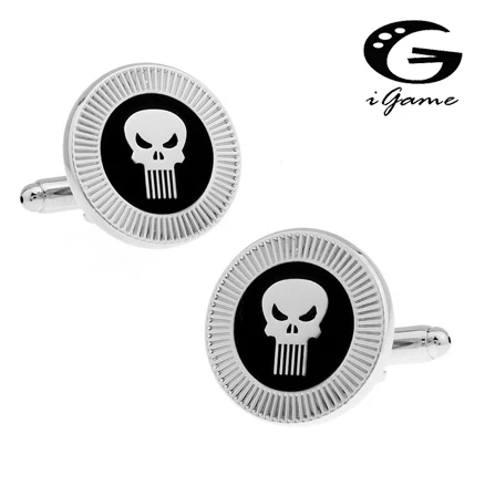 Запонки iGame Punisher запонки с героями мультфильмов бесплатная доставка|cuff links|designer