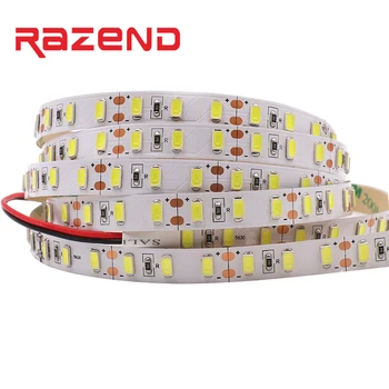 

Samsung SMD 5630 led strip light 5m 60leds/m 12V non waterproof led tape natural Neutral pure warm white Ultra Bright