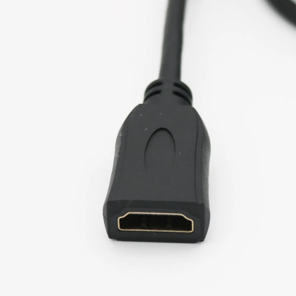 Высокоскоростной HDMI тип A Женский к HDMI 1,4 Тип E Мужской видео аудио кабель, адаптер для зарядки для автомобильного подключения 1080P 5FT