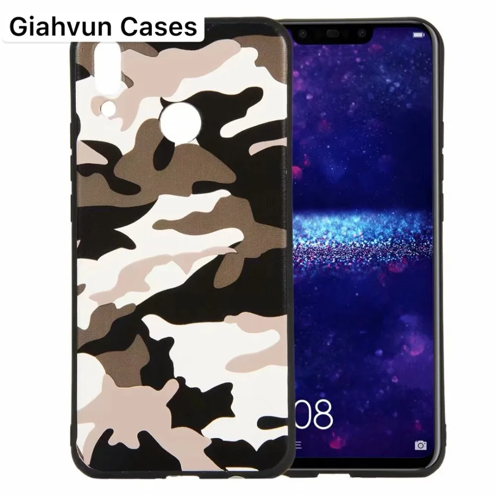 Камуфляжный мягкий термополиуретановый крутой защитный чехол для iPhone XS Max XR X 6 6S 7