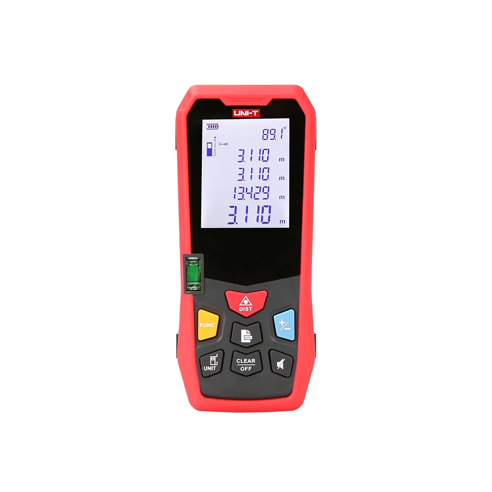 

LM100 Handheld Digital Laser Distance Meter Range Finder Rangefinder Length Area Volume Measurement 20 Group Data Storage