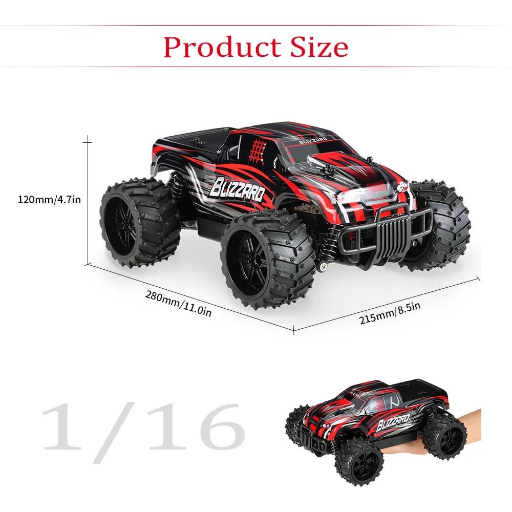 High Speed Off-road Mini RC Car 27MHz 1:16 20km/h Remote Control Cars SUV  Racing Car Model Toys Gifts