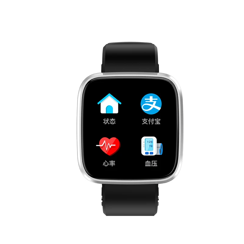 

1.3" Color Touchscreen Alipay Smart Watch Bracelet,24-hour Dynamic Heart Rate Pulseras inteligentes Deportivos Sport Wrist Watch