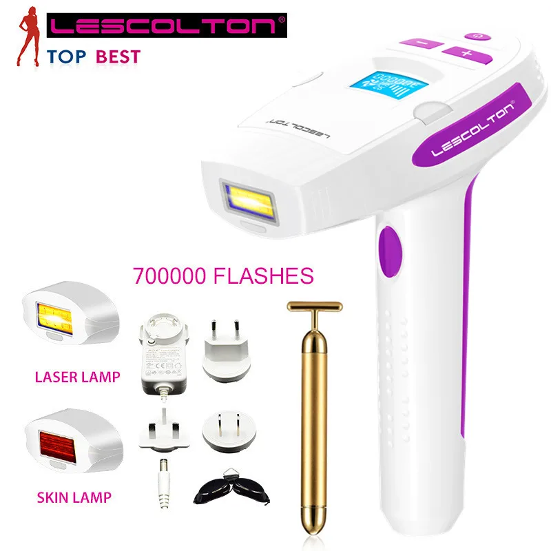 LESCOLTON T006i безопасное использование для удаления волос на теле эпилятор