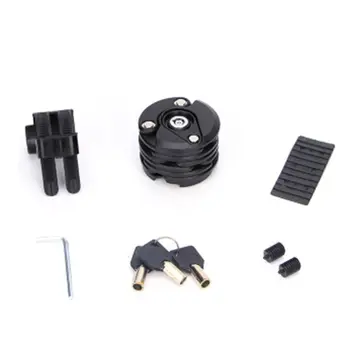 

Bike Lock Chain Foldable Hamburg Locking Wire Alloy Bycicle Anti-Theft Safety Supplies