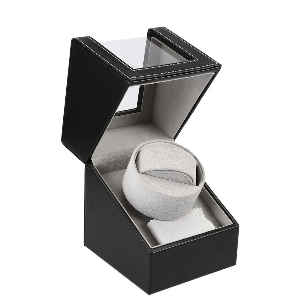 EU/US/UK/AU Motor Shaker Watch Winder Holder Display Automatic Mechanical Watch Winding Box Jewelry Automatic Watches Box