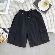 JAYCOSIN Для мужчин Шорты Топ Для Мужчин's Повседневное на открытом воздухе карман рабочие брюки пляжные мешковатые Шорты брюки-карго 4,23